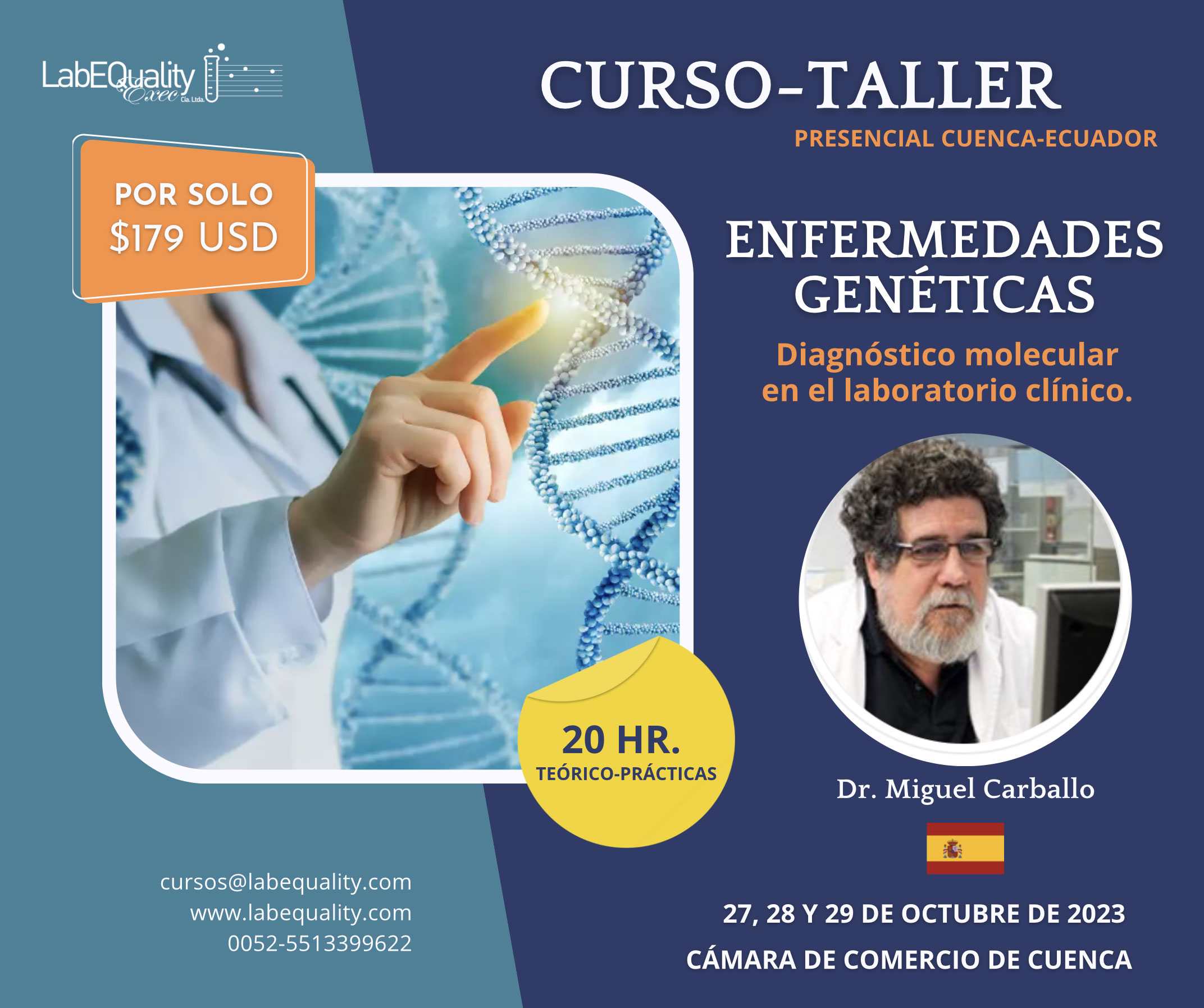 Curso taller enfermedades genéticas